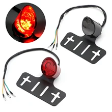 Areyourshop мотоцикл велосипед светодиодный тормозной фонарь с номерным знаком держатель кронштейн аксессуары для мотоциклов