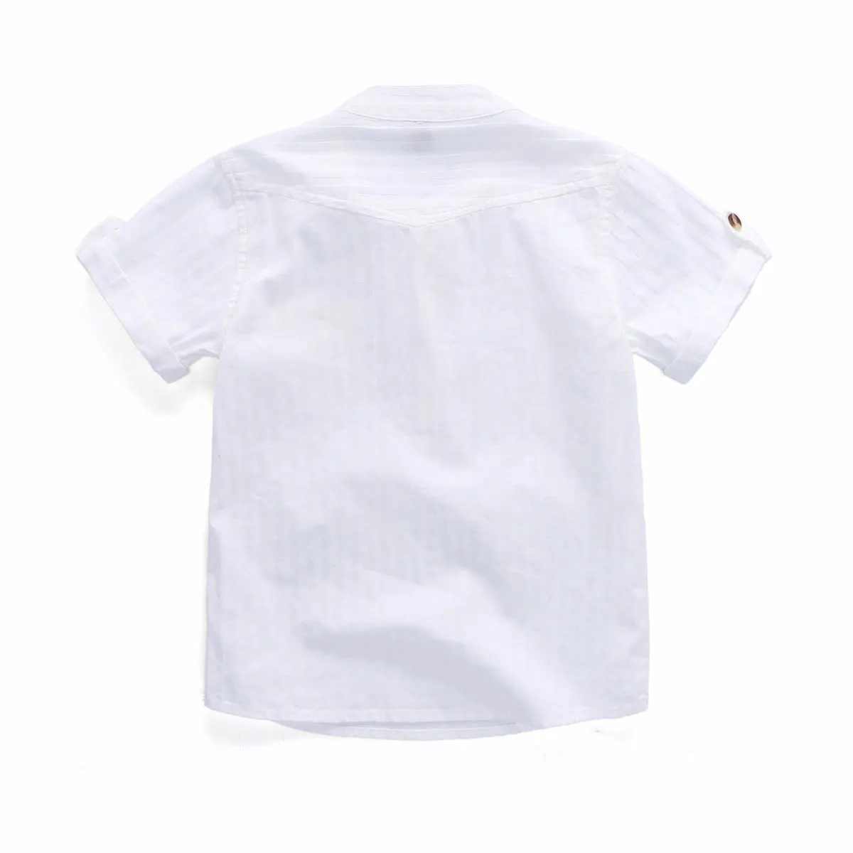 Spring Summer Children Baby Toddler Boy Cotton Short Sleeve White Tee Shirts Baby Stripe Blouse Kid Korean Top Shirts