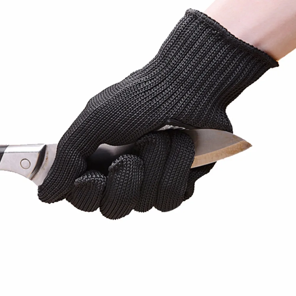 Durable 1 Pair Safety Anti skid Anti Cutting font b Gloves b font With Palm Dotted
