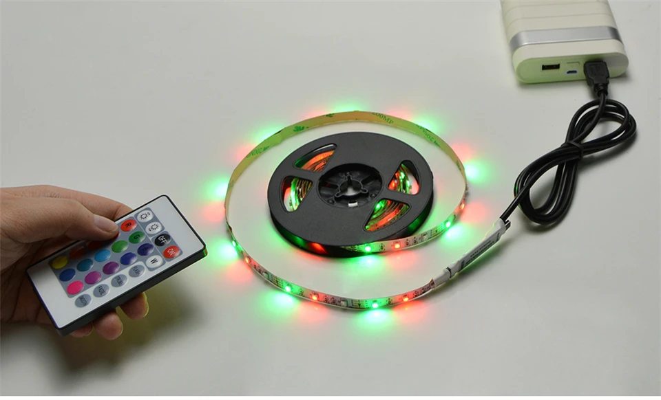 5v usb 3528 warmwhite cool white rgb led strip67