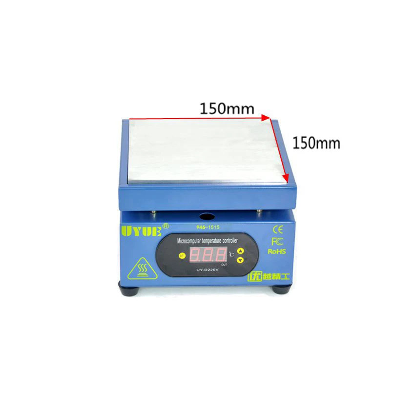 

110/220V BGA Preheater UYUE 946-1515 Digital Thermostat Platform Heating Plate Rework Station