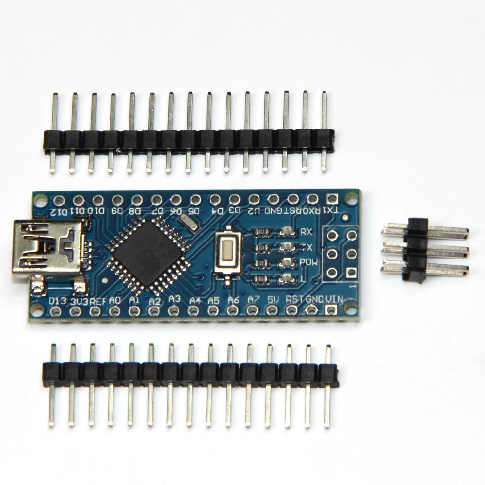 1 шт. Nano 3 0 контроллер совместим с nano CH340 usb драйверами для Arduino NANO V3.0 | Электроника