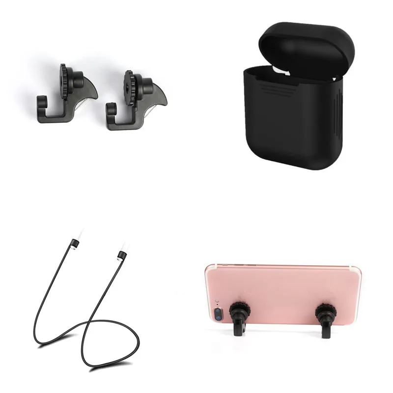 Ремешок для наушников AirPods + Мягкий силиконовый чехол Airpods 1 пара игровой курок