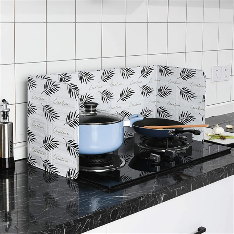 Water-proof Kitchen Oil Splash Guard Washable Cooking Protection Pad Against Gas Oil Splashing Plate High Temperature Resistance Water-proof Kitchen Oil Splash Guard Washable Cooking Protection Pad Against Gas Oil Splashing Plate High Temperature Resistance