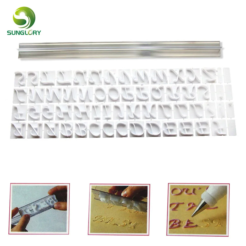

Plastic DIY Alphabet Letter Cake Mold Symbol Capital Letters Biscuit Cookie Cutter Fondant Cutter Mold Cake Decorating Tools