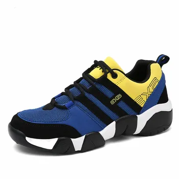 

Men's Sport Shoes Men Top Fashion Sneakers Lace-up Man Shoes Mesh Breathable fashion Male Trainer Footwear 47 M2-59