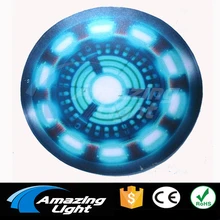 Ironman 4 Sound Active Flash Light El Panel t-shirt panel decoration led flashing panel Free Shipping