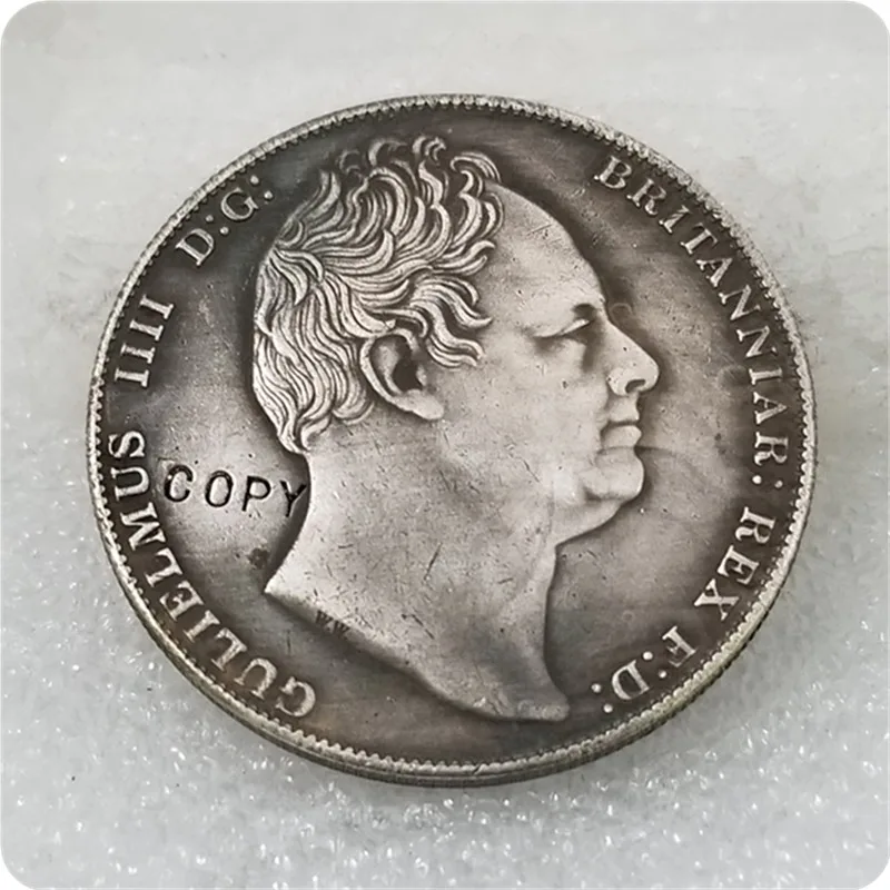 Австралийская копия монеты NSW 1830 Crown William IV | Дом и сад