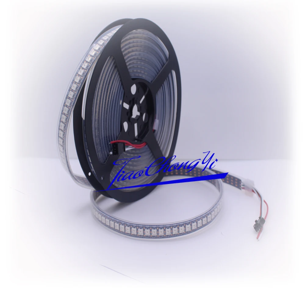 5м 720LED 144LED/M WS2812B 5В 5050 RGB полноцветный индивидуально адресуемый IP67