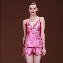 Новое поступление Для женщин пикантные глубокий v-образный вырез сзади святить из бессонных пижамы Брендовая Дизайнерская обувь домашняя одежда мягкий Нижнее Бельё для девочек it283
