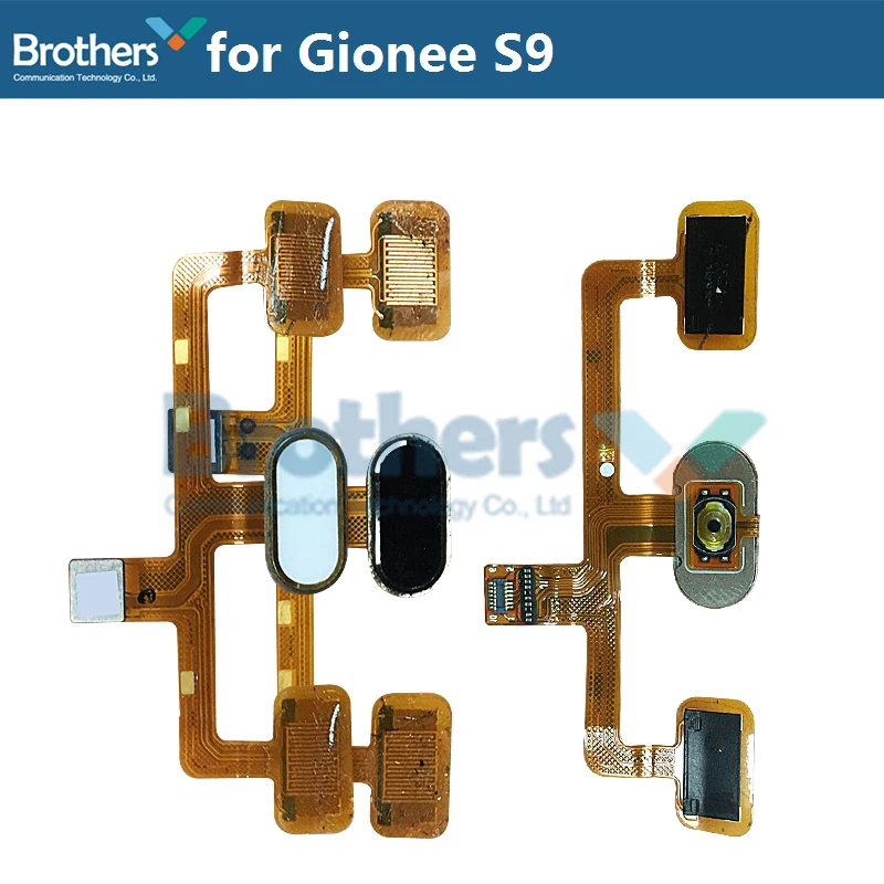 Для Gionee S9 отпечатков пальцев гибкий кабель Главная Кнопка сенсор сканер для