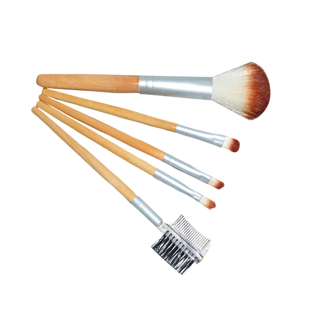 

5pcs Nylon fiberCosmetic Makeup Brushes Set Blush Lip Brow Eyeshadow Brush G411