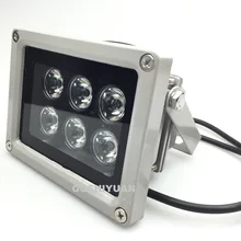 CCTV 6 шт Массив светодиодный осветитель белый свет ночного видения свет для камер видеонаблюдения