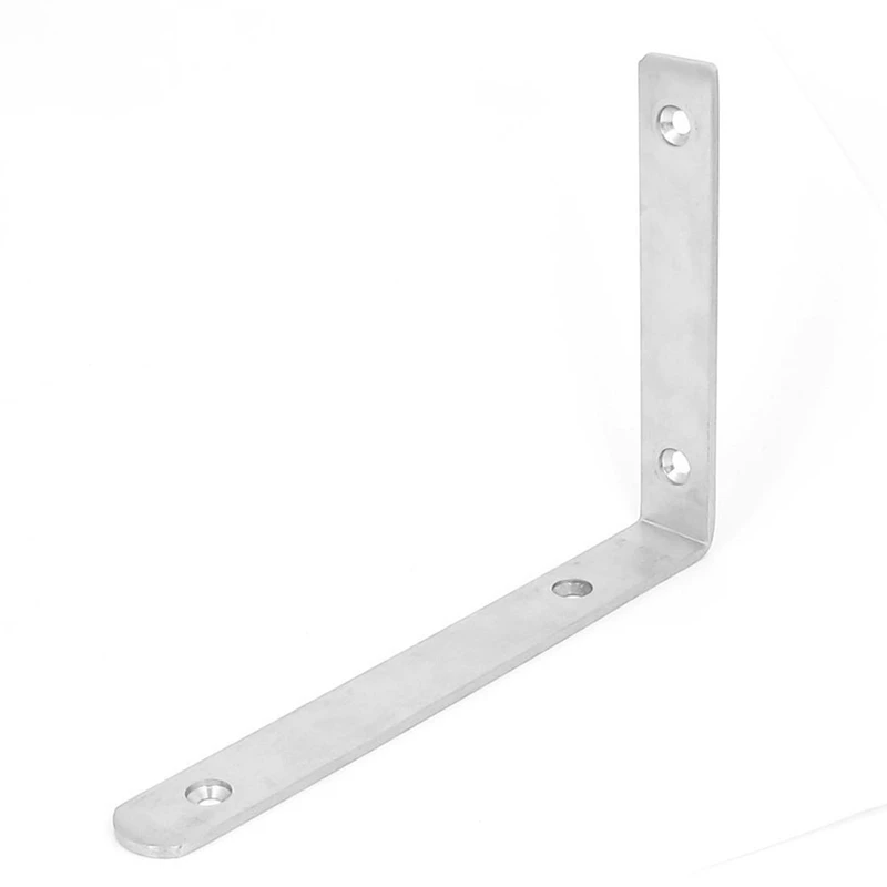 

200x138mm L Shape Stainless Steel Corner Brace Repair Angle Bracket