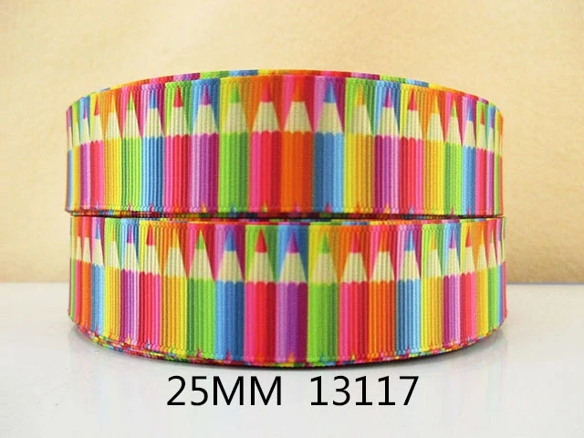 

(5yds per roll) 10Y13117 kerryribbon tape 1" printed Grosgrain ribbon DIY headwear ribbon and bow garment accessories