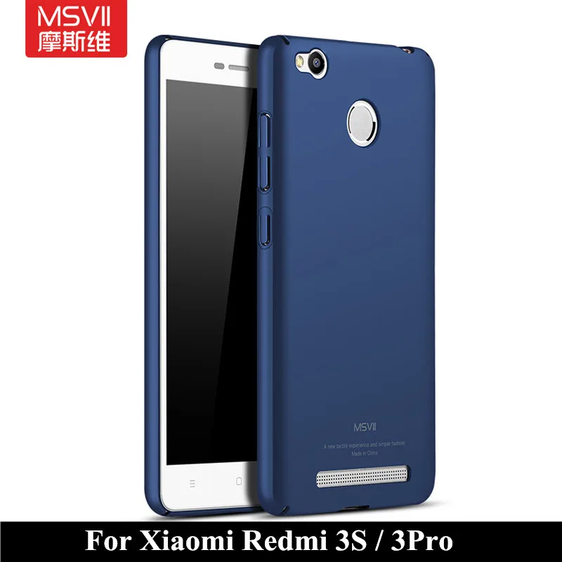 Роскошный чехол для xiaomi redmi 3 s MSVII бренд Xiaomi redmi 3 s pro Чехол xiomi redmi 3 s чехол из поликарбоната для redmi 3 pro чехлы для телефонов 5,0"