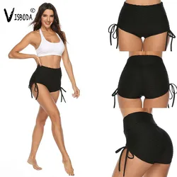 Women High Waist Short Leggings Fitness Pink Lace Up Push Up Shorts Fashion Summer Female Black Workout Elastic Leggings Femme Women High Waist Short Leggings Fitness Pink Lace Up Push Up Shorts Fashion Summer Female Black Workout Elastic Leggings Femme