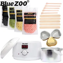 

Waxing Kit Depilatory 500CC Hot Wax Hair Removal Machine and Hard Wax Beans 100g Pearl Wax Painless Depilacion Facial Body