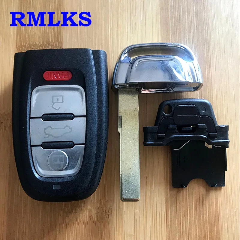 4 кнопки для Audi брелок умный ключ 315 МГц ID46 чип FCC ID: IYZFBSB802 для Audi A3 A4 A5 A6 A8 Quattro Q5 Q7 A6 A8