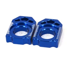 Axle-Block WR250X YZ125 Adjuster YZ250FX YZ450F CNC Chain Rear for Yz250/Yz250f/Yz450f/..