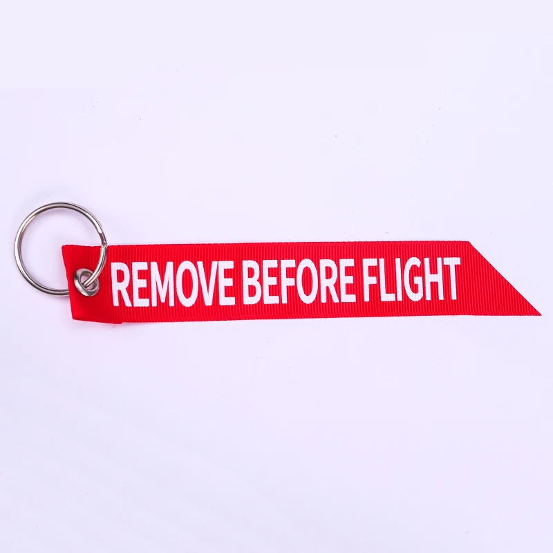 Брелок для ключей с надписью Remove Before Flight|Брелоки| |