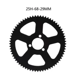 Мотоцикл сзади звездочки Шестерни 25 H отверстие внутренняя диаметр 29 мм т 68 т Moto запчасти автомобиля интимные аксессуары M77