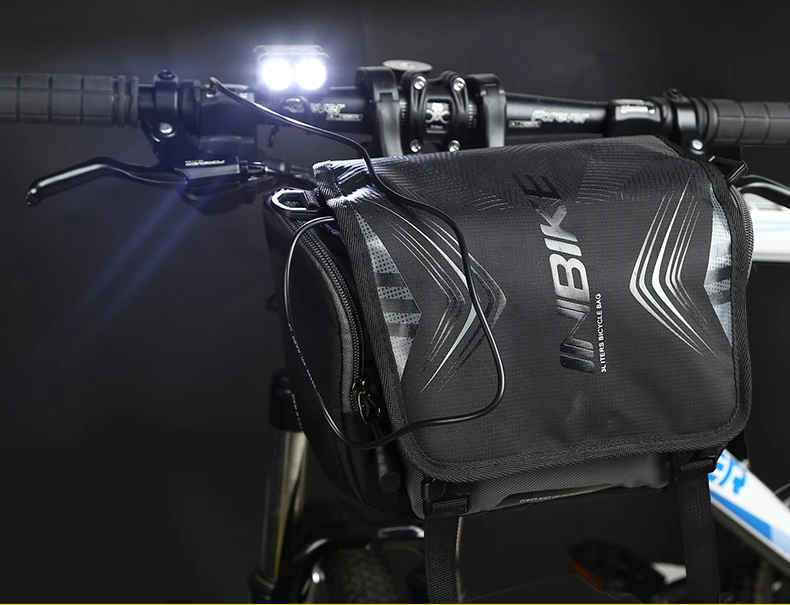 Excellent INBIKE Waterproof Bike Bag Large Capacity Handlebar Front Tube Bag Bicycle Pocket Shoulder Backpack Cycling Bike Accessories 22