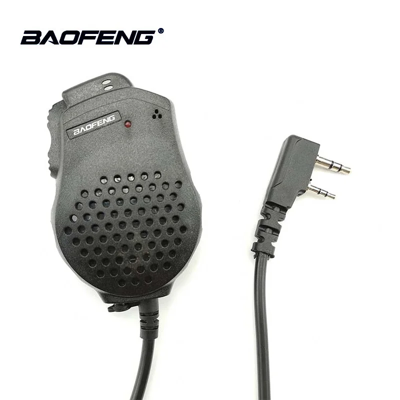 1/2/5 шт Baofeng UV-82 двойной PTT Mic Динамик микрофон Baofeng двух-передающая радиоустановка UV 82 UV-8D UV-89 UV-82HP иди и болтай Walkie Talkie “иди и аксессуары