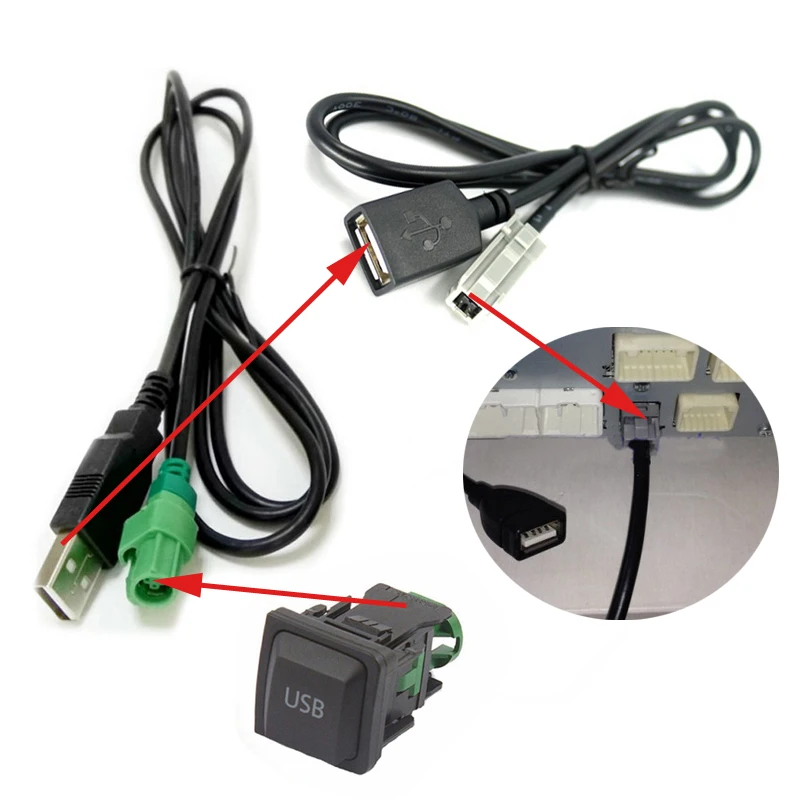 nissan audio usb set 1
