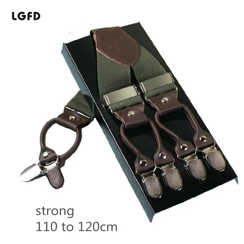 LGFD1696 35 мм шириной 110 см 120 длинные мужчины чулок X форма 6 клипы подтяжки |