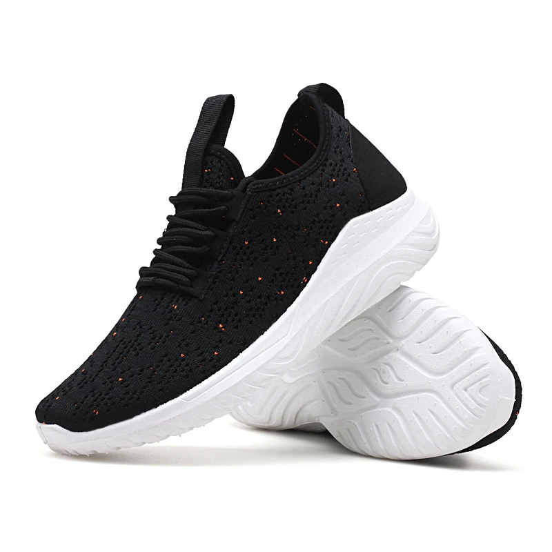 2019 Plus Size men sneakers black trainers Comfortable designer adult summer fashion Mesh Breathable men shoes casual #1828