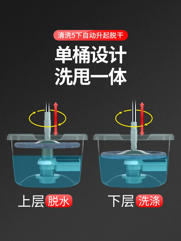 2 в 1 вращающаяся Швабра Сгибаемая Швабра из микрофибры с автоматической очисткой ковша окна машина для чистки пола пылеочиститель
