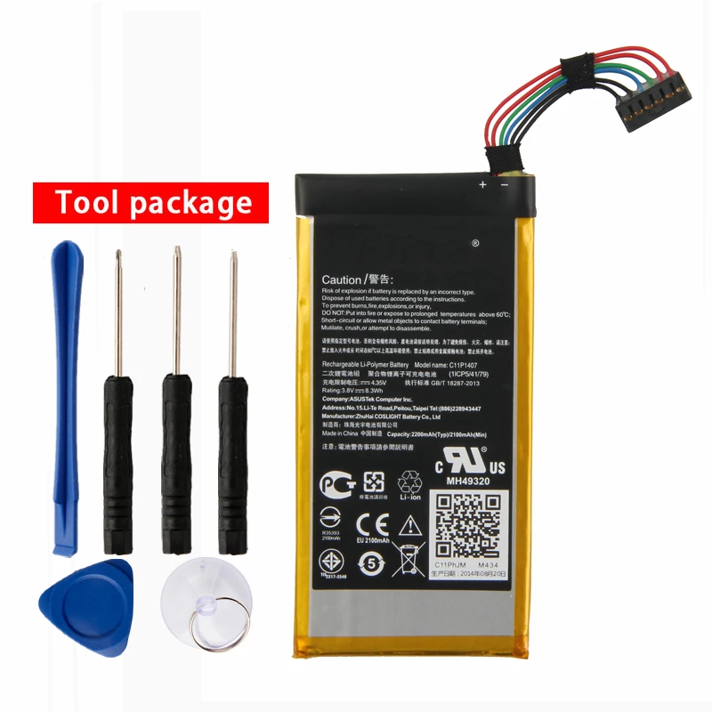 

Original High Capacity C11P1407 Battery For Asus PadFone X Mini Station S416