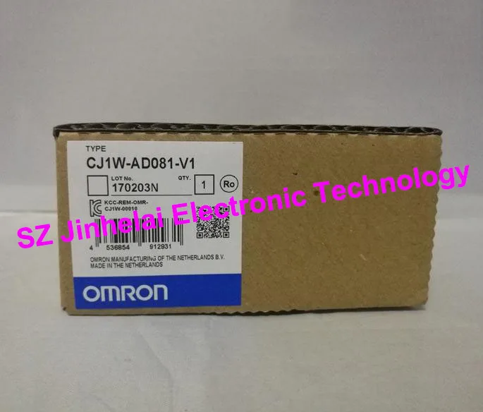 

CJ1W-AD081-V1 New and original OMRON Analog input unit