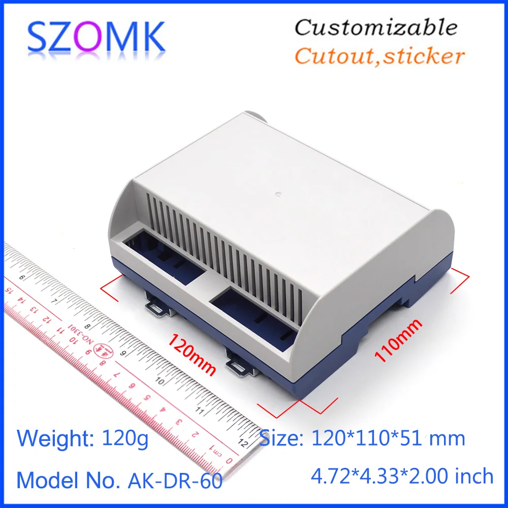 Пластиковый корпус szomk 120*110*51 мм 1 шт. новый дизайн пластиковая коробка