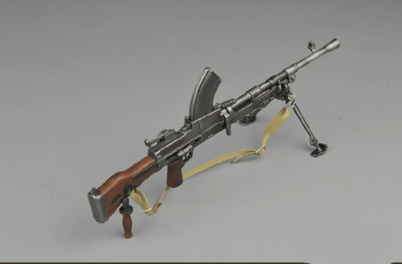 

1/6 Scale Gun WWII British Soldier Bren Machine Gun Model fit for 12 inches Action Figure Accessories