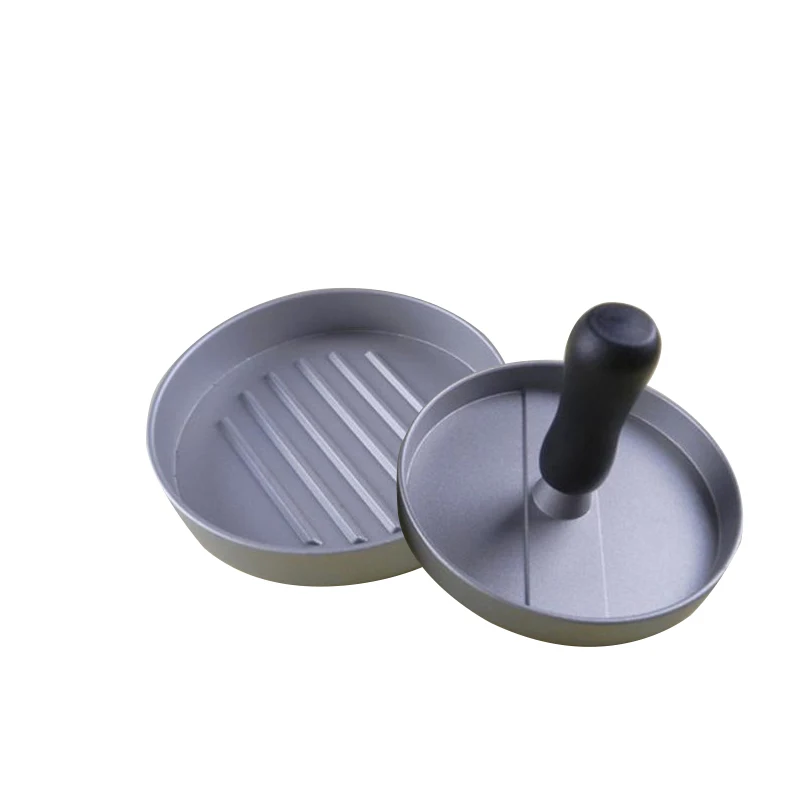 Алюминиевый сплав гамбургеров и котлет чайник для кухни пресс для бургеров кухонная посуда обеденный говяжий барбекю инструмент с пластиковой ручкой