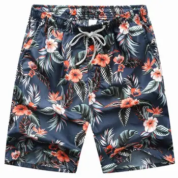 

Yfashion Mens Shorts Summer Quick Dry Seaside Beach Shorts for Surfing Pantalones Cortos Hombre Men Short Fashion Casual Shorts