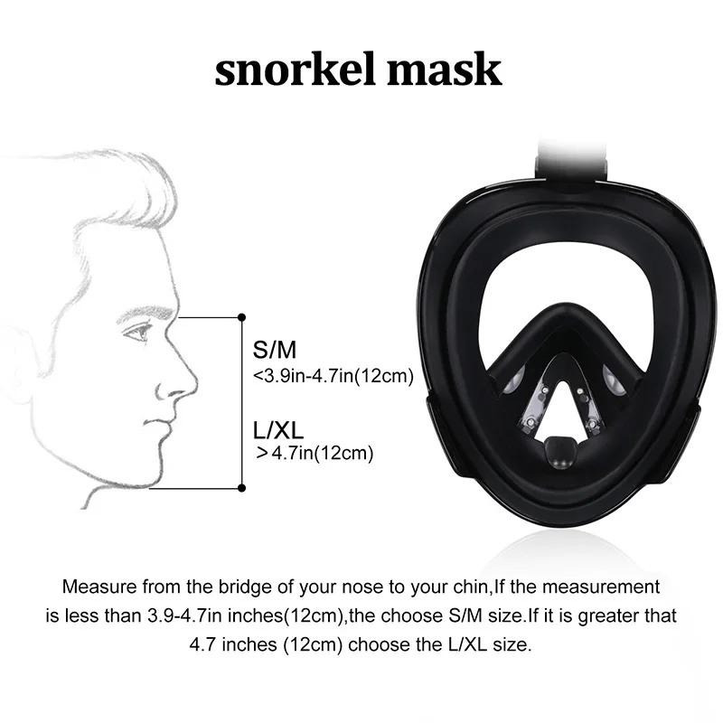 Новая маска для плавания, подводная противотуманная маска для дайвинга, панорамная маска для подводного плавания, очки для женщин и мужчин