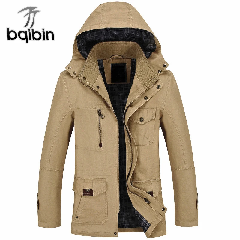 Осень мужская куртка, пальто новая мода Тренч утепленная куртка Брендовые куртки Для мужчин s Повседневное приталенное пальто верхняя