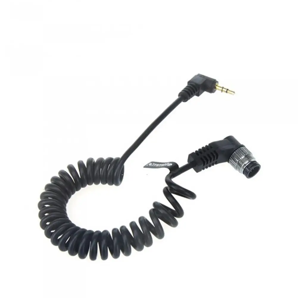

EastVita 2.5MM 1N Camera Shutter Remote Control Cable Line Flasher Trigger Connection Spring Line For Nikon D4,D300, D70