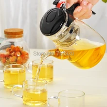 5 шт./компл. новые 750 мл элегантный чая или кофе чашки стеклянный чайный набор+ 4 шт. ручка 100 мл чайная чашка JO 1053