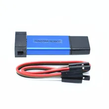 1PCS TENSTAR ROBOT Stlink ST-Link V2 Mini STM8 STM32 Simulator Download Programmer Programming With Cover