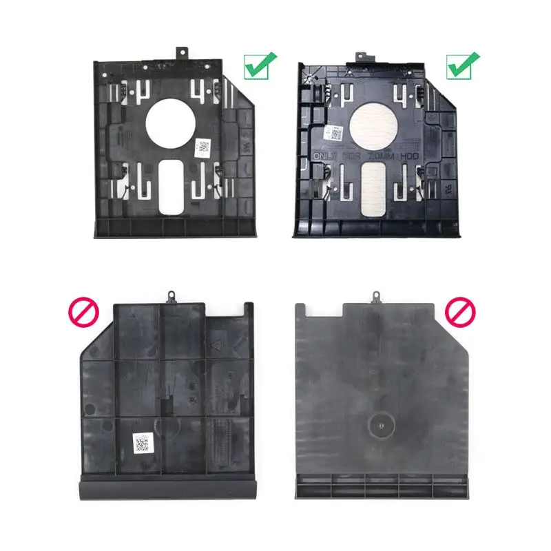 Поддельный Оптический жесткий диск кронштейн SATA в тонкий SATA Caddy лоток для PCB95 lenovo 110-15ACL 310 серии