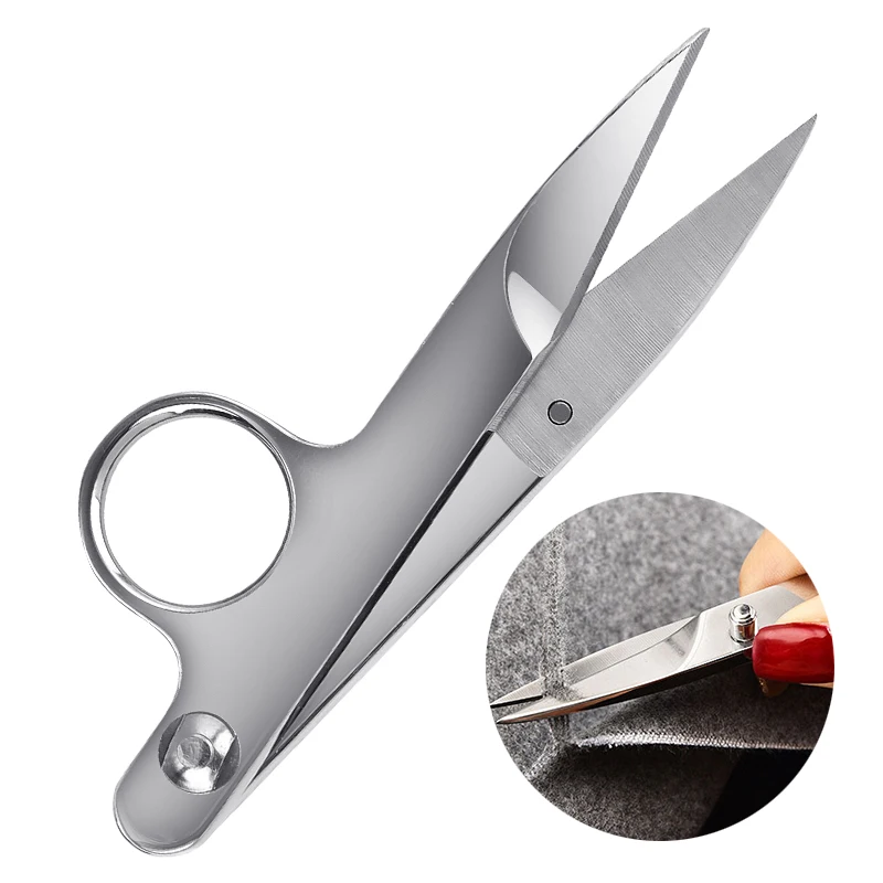 Thread Cutter Stainless Steel Heavy Duty Knife Edge Thread Nippers for