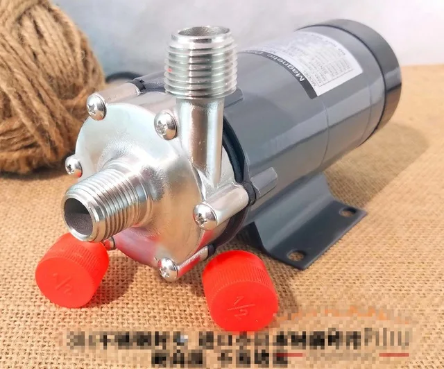 

homebrew Magnetic Drive Pump 15R With 304 Stainless Steel Head,Beer Brewing pump,with 1/2NPT thread CE Certification