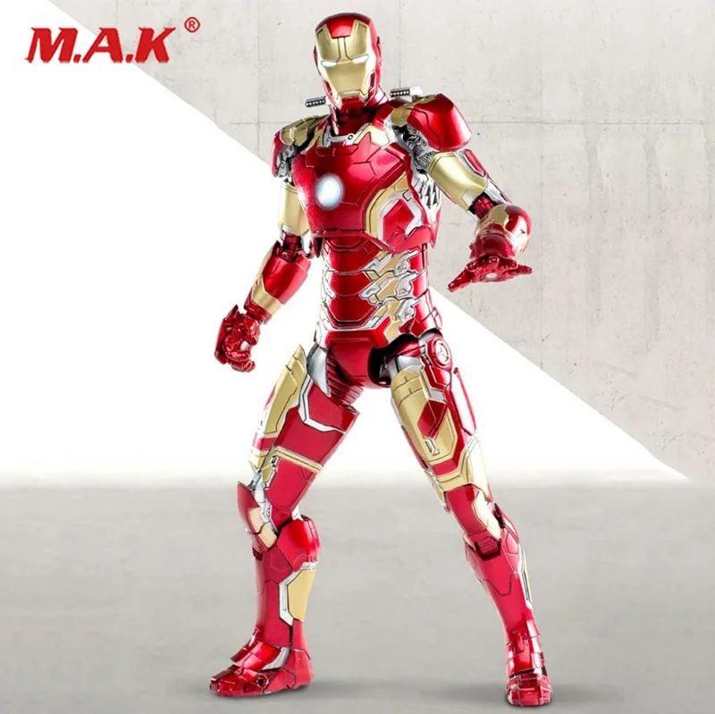 1/12 масштаб супер гибкий Железный человек MK43 фигурку Мстители Коллекционная модель игрушки Рождество для мальчиков детская коллекция