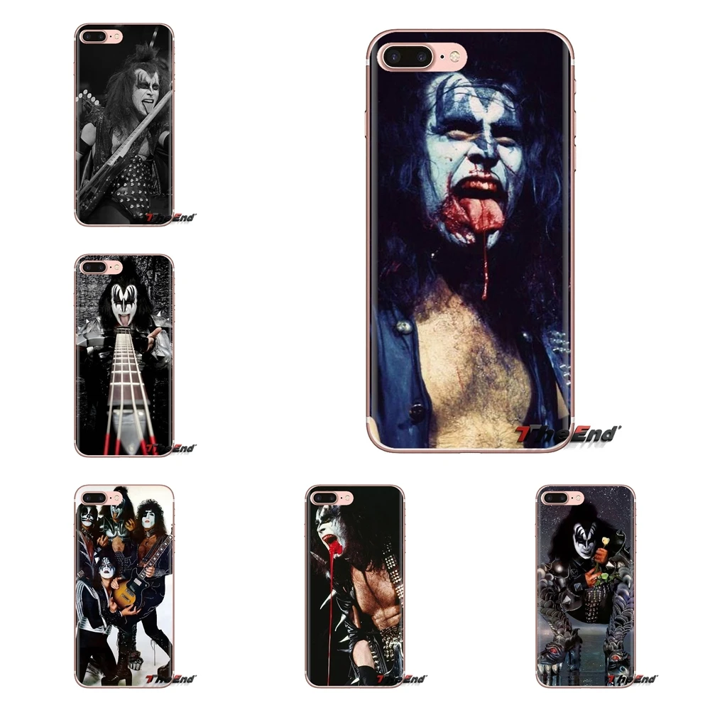 

Transparent Soft Cases Covers For Huawei Mate Honor 4C 5C 5X 6X 7 7A 7C 8 9 10 8C 8X 20 Lite Pro Gene Simmons from Kiss Band