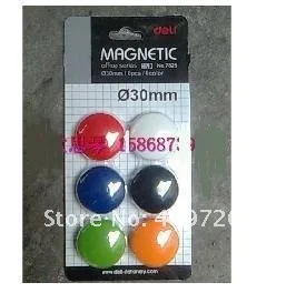 

Free shipping! 3cmTeaching magnet, blackboard magnetic Magnets,Refrigerator Magnets ,10Set/lot Mixed colors