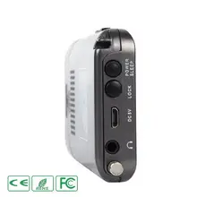 HRD-737 Digital LCD Display Full Band Radio Portable FM/AM/SW/CB/Air/VHF World Band Stereo Receiver Radio with Alarm Clock